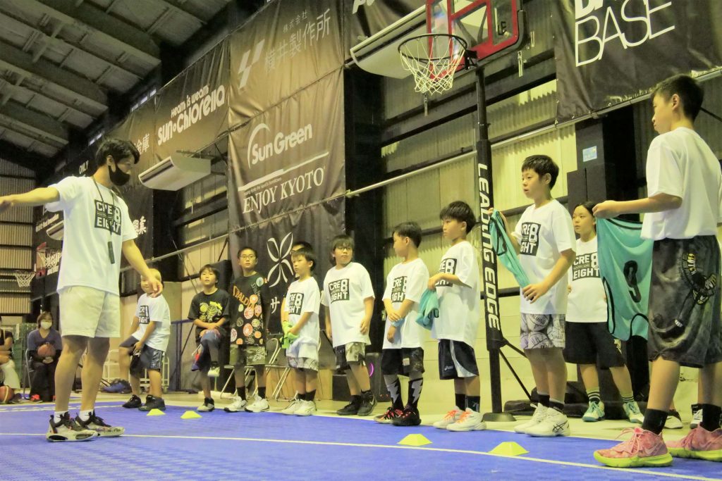 京都 伏見で９月にオープンした Backdoorbase にて開校いたしました 京都のバスケットボールスクール 元プロが指導するcreeight
